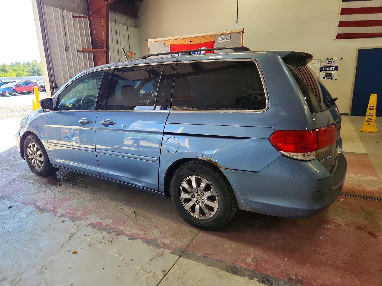 2010 Honda Odyssey Exl Blue vin: 5FNRL3H66AB071599
