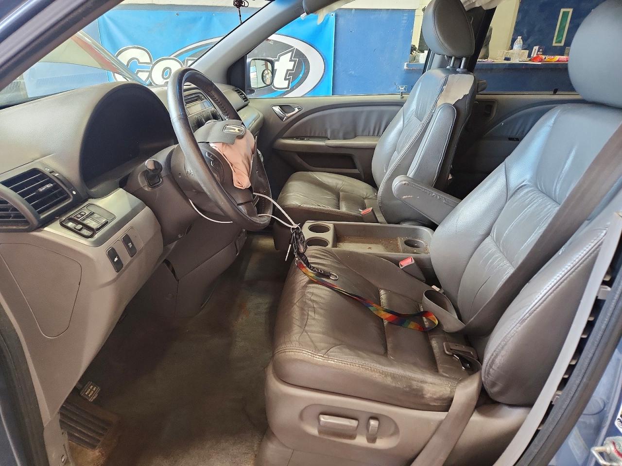 2010 Honda Odyssey Exl Blue vin: 5FNRL3H66AB071599