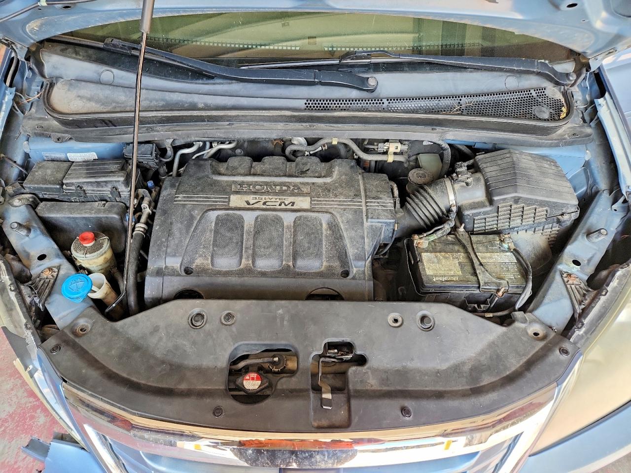 2010 Honda Odyssey Exl Blue vin: 5FNRL3H66AB071599
