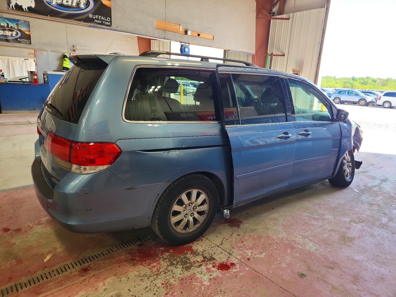 2010 Honda Odyssey Exl Blue vin: 5FNRL3H66AB071599