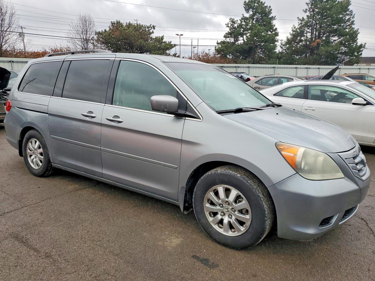 2010 Honda Odyssey Exl Blue vin: 5FNRL3H66AB097152