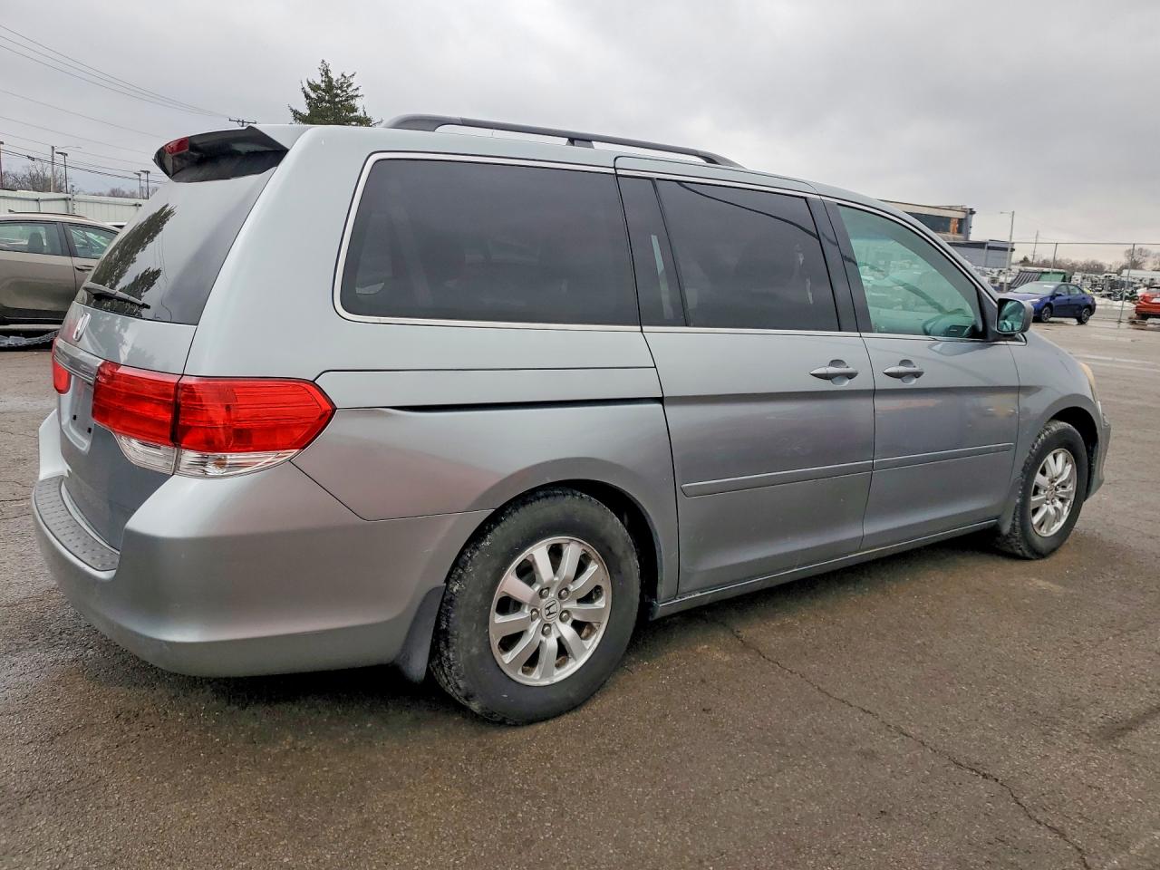 2010 Honda Odyssey Exl Blue vin: 5FNRL3H66AB097152