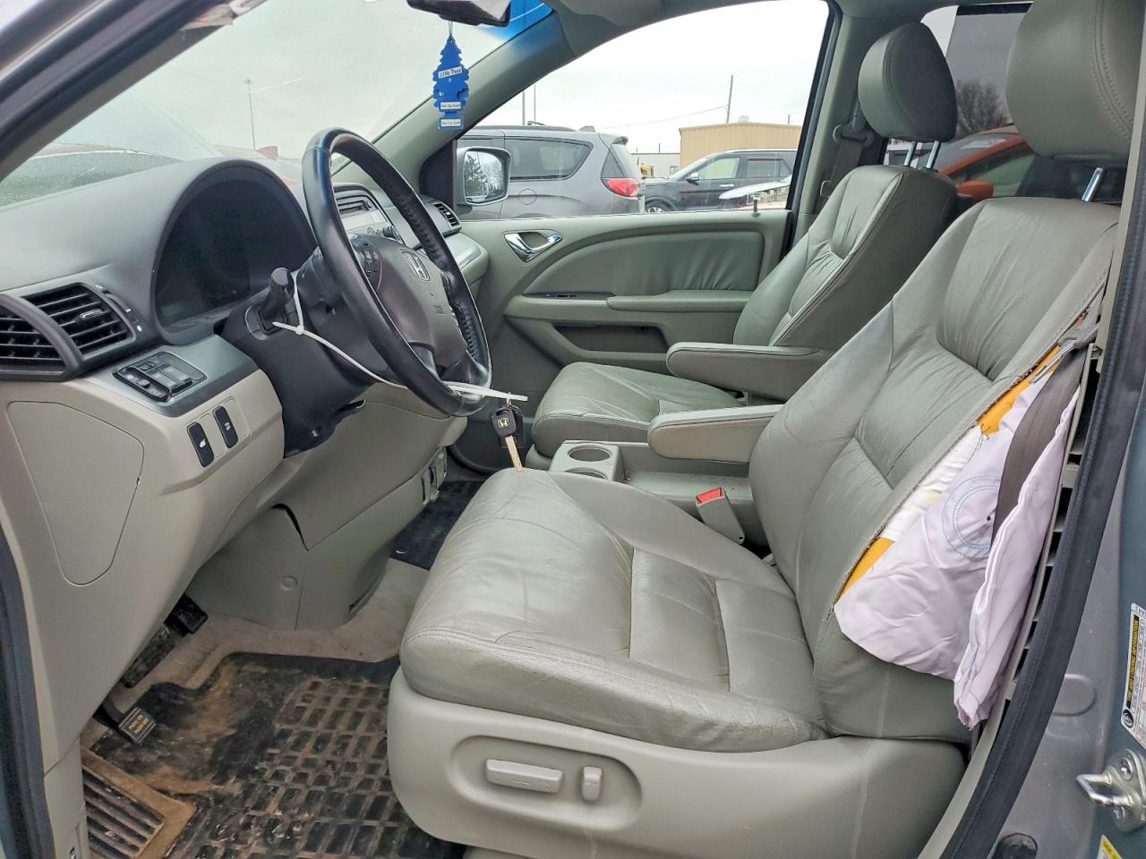 2010 Honda Odyssey Exl Blue vin: 5FNRL3H66AB097152