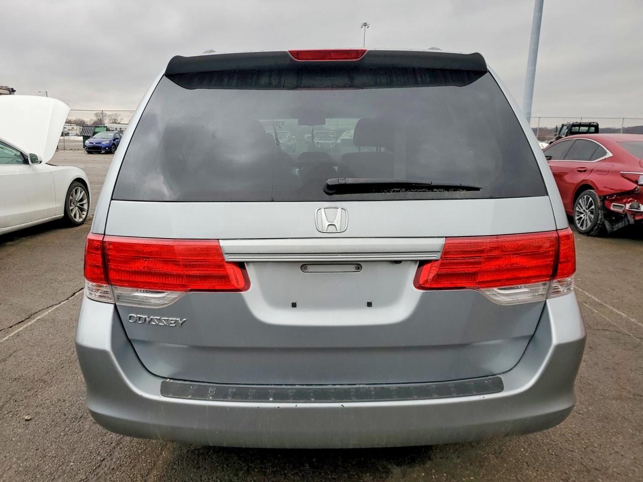 2010 Honda Odyssey Exl Blue vin: 5FNRL3H66AB097152