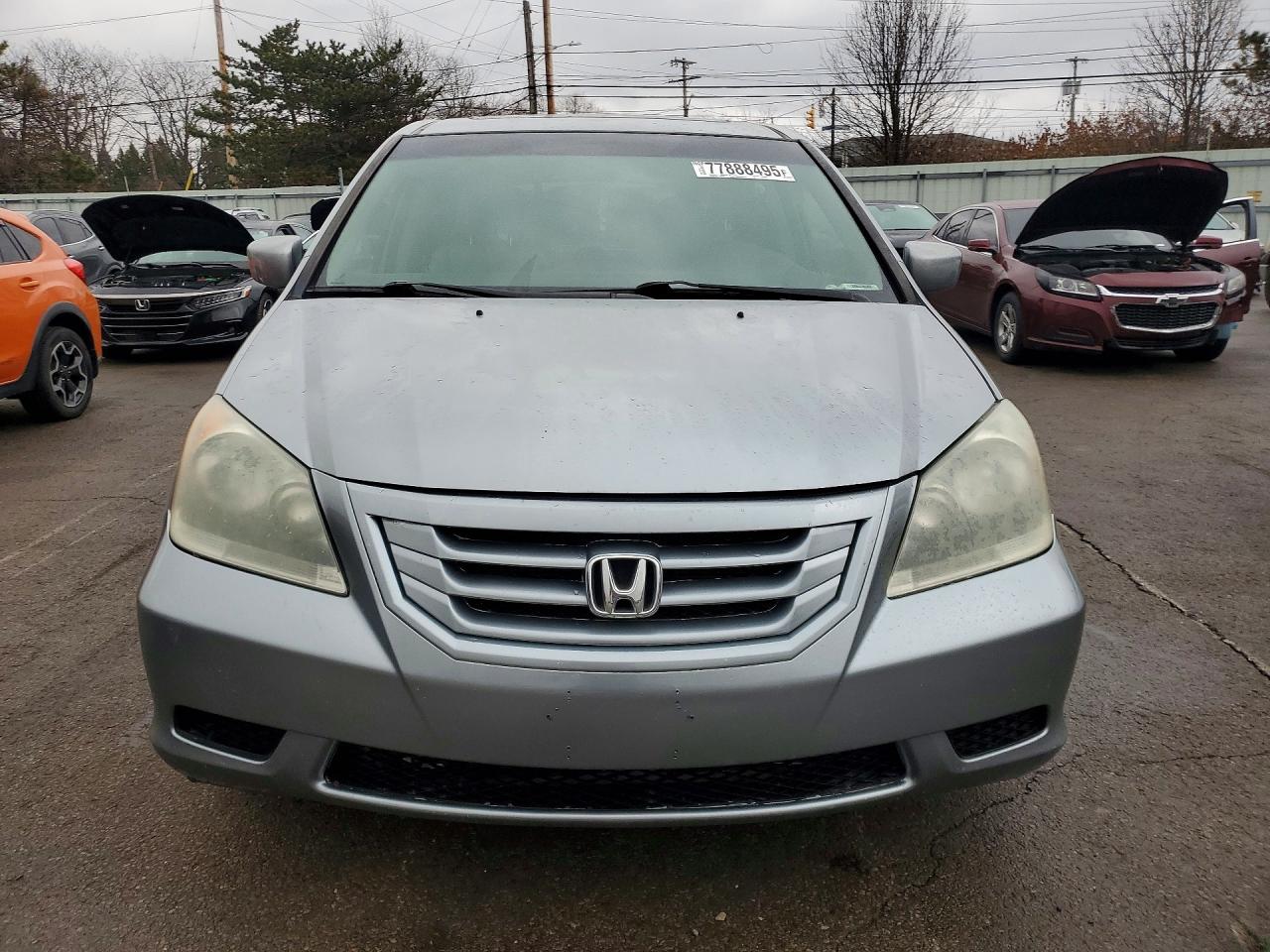 2010 Honda Odyssey Exl Blue vin: 5FNRL3H66AB097152
