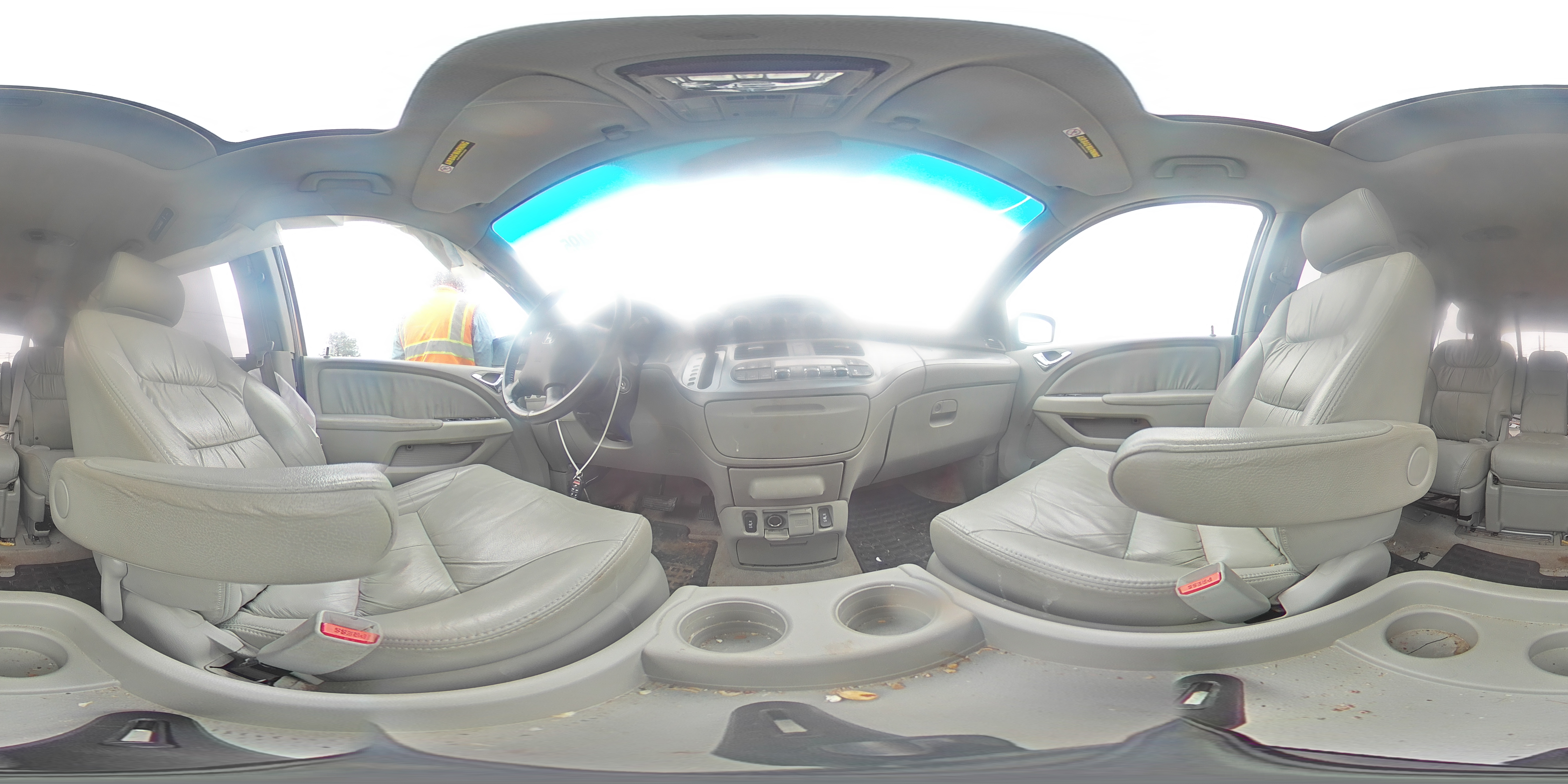2010 Honda Odyssey Exl Blue vin: 5FNRL3H66AB097152