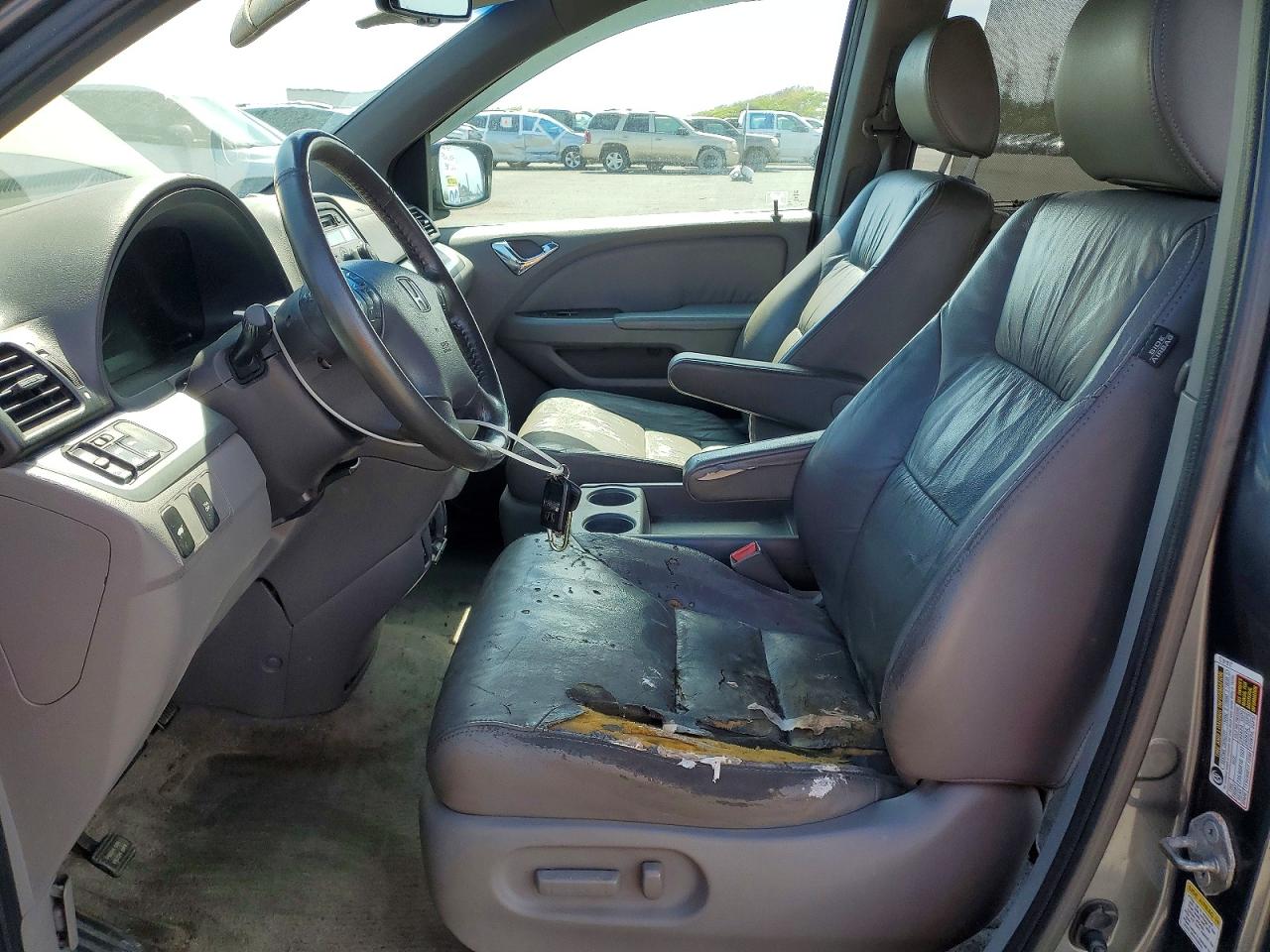 2010 Honda Odyssey Exl Gray vin: 5FNRL3H66AB111499