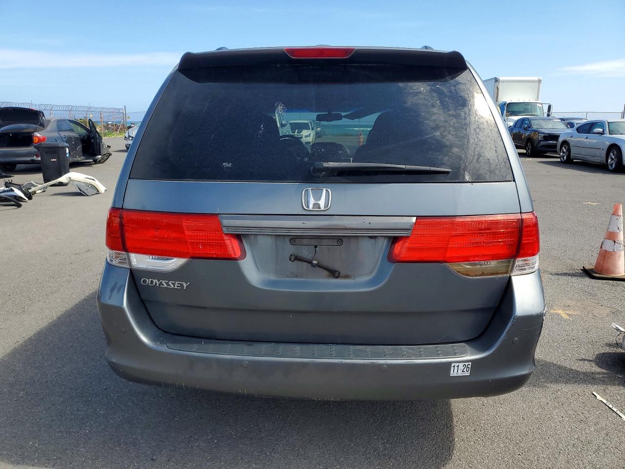 2010 Honda Odyssey Exl Gray vin: 5FNRL3H66AB111499