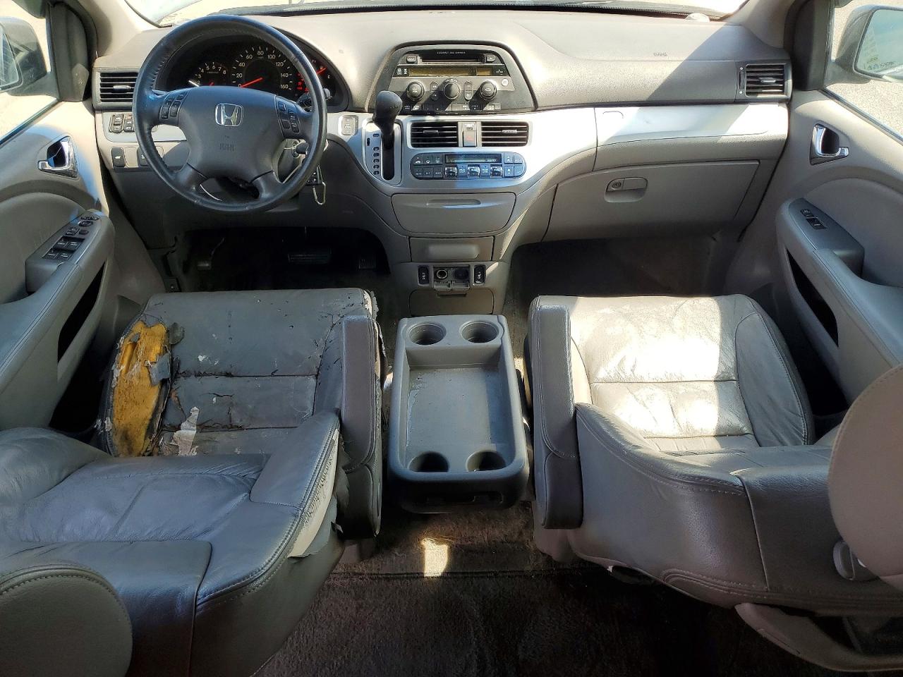 2010 Honda Odyssey Exl Gray vin: 5FNRL3H66AB111499