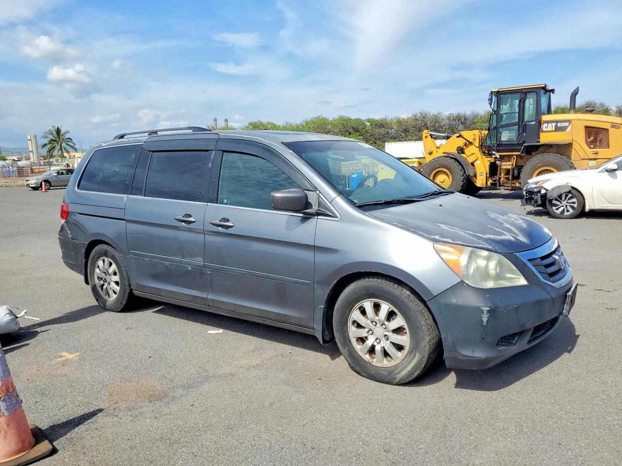 2010 Honda Odyssey Exl Gray vin: 5FNRL3H66AB111499