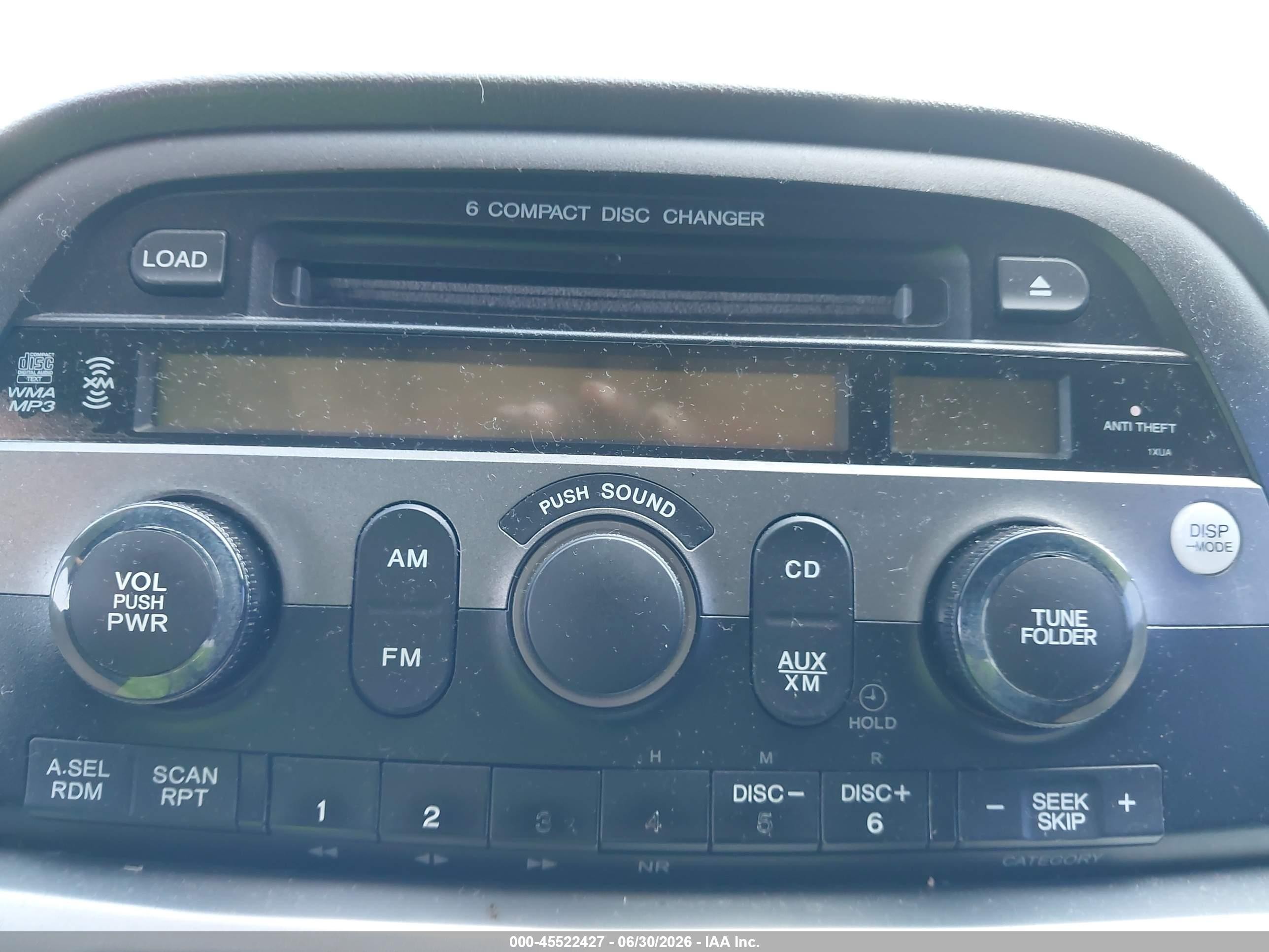 2010 Honda Odyssey Ex-l Blue vin: 5FNRL3H67AB034769