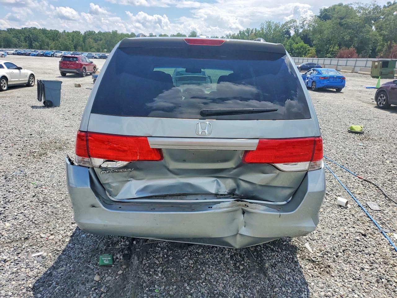 2010 Honda Odyssey Exl Blue vin: 5FNRL3H68AB002607