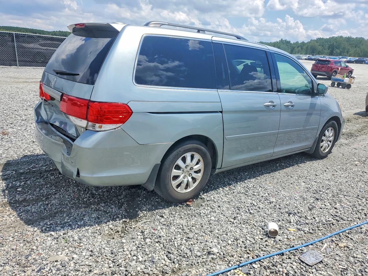 2010 Honda Odyssey Exl Blue vin: 5FNRL3H68AB002607