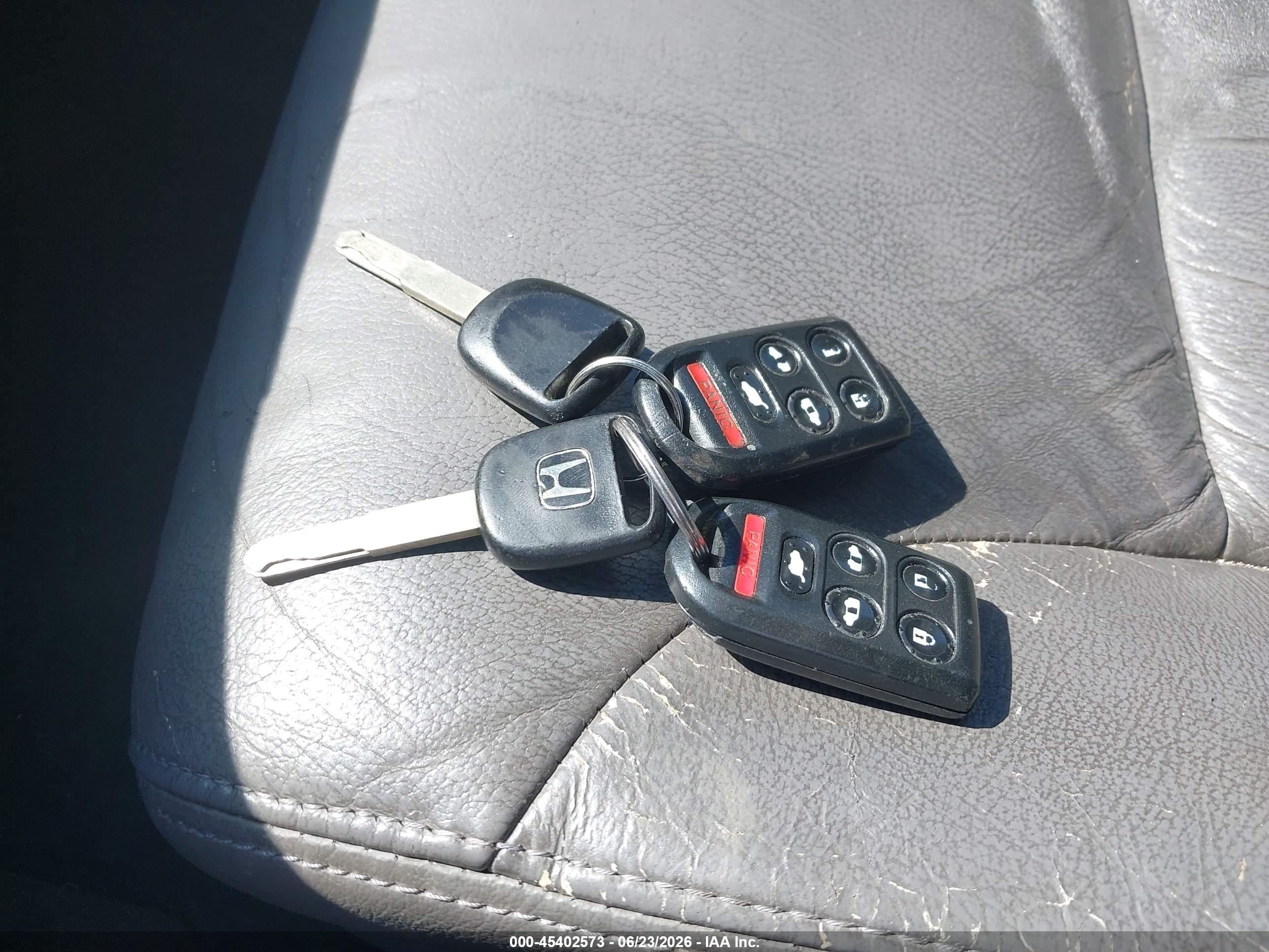2010 Honda Odyssey Ex-l Black vin: 5FNRL3H68AB019536