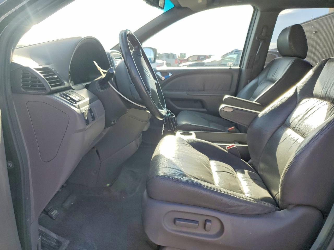 2010 Honda Odyssey Exl Black vin: 5FNRL3H68AB037115