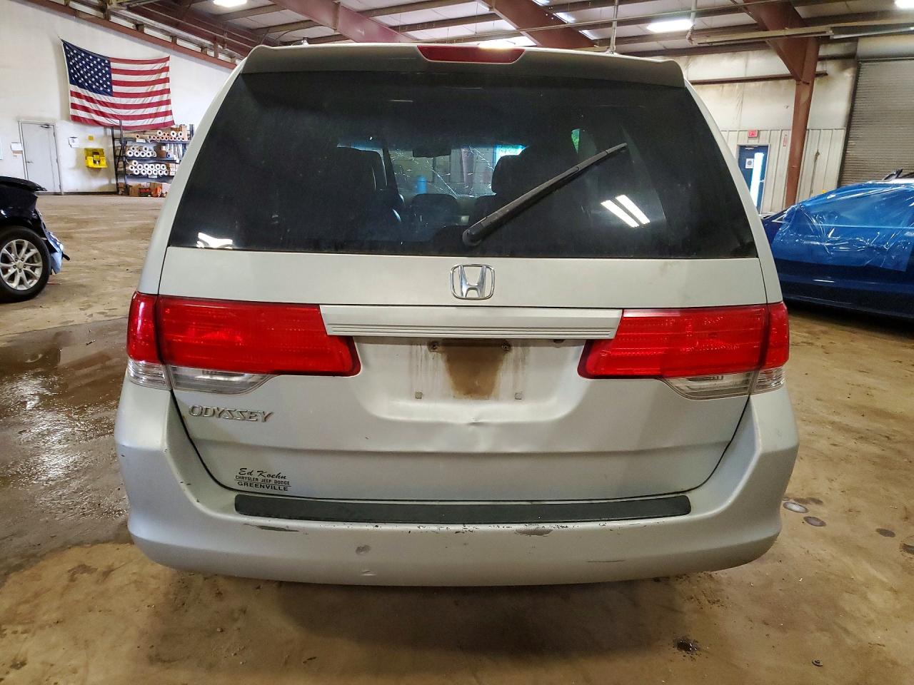 2010 Honda Odyssey Exl Silver vin: 5FNRL3H68AB040239