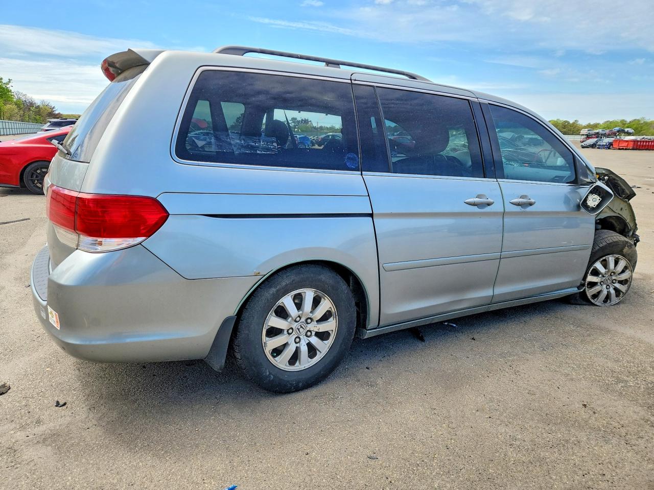 2010 Honda Odyssey Exl Silver vin: 5FNRL3H68AB072656