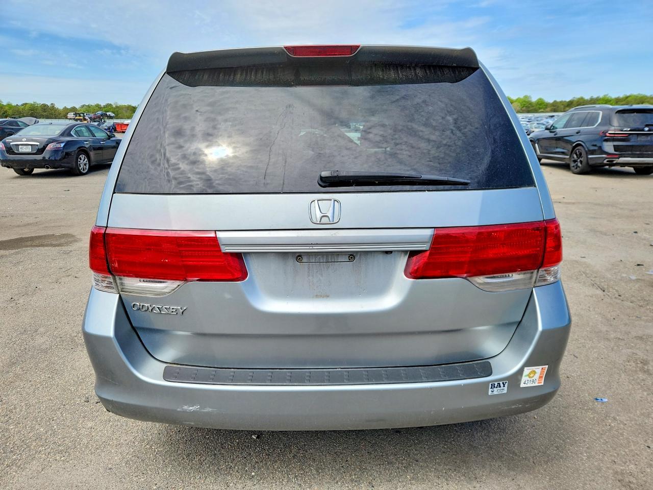 2010 Honda Odyssey Exl Silver vin: 5FNRL3H68AB072656