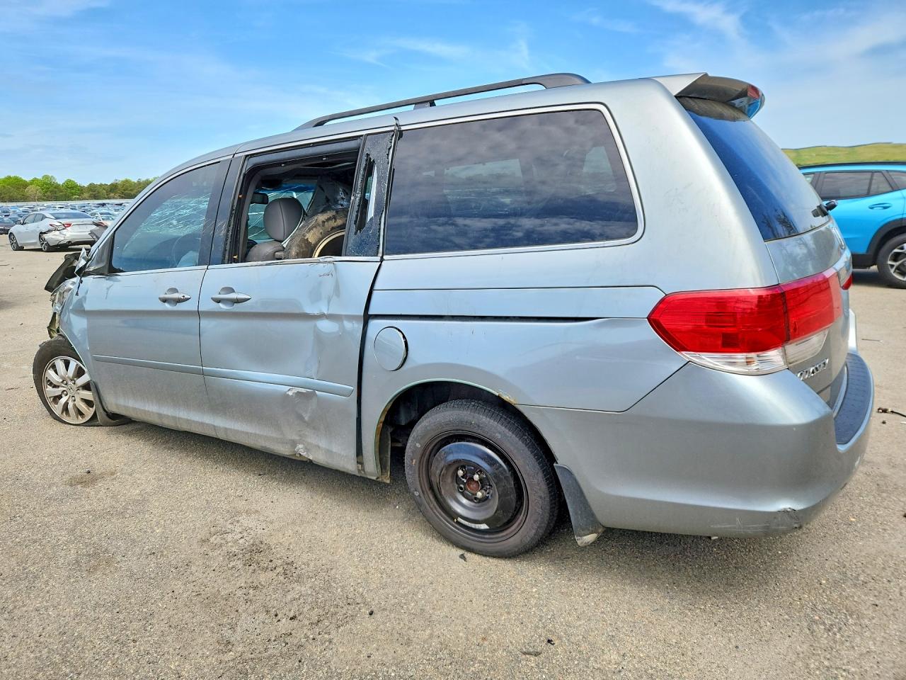 2010 Honda Odyssey Exl Silver vin: 5FNRL3H68AB072656