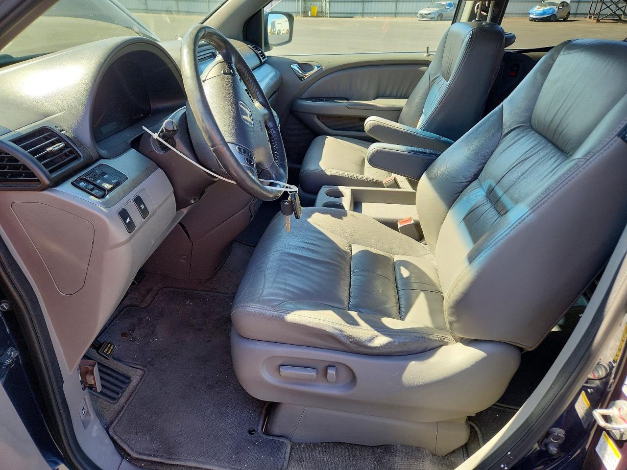 2010 Honda Odyssey Exl Синий vin: 5FNRL3H68AB091160