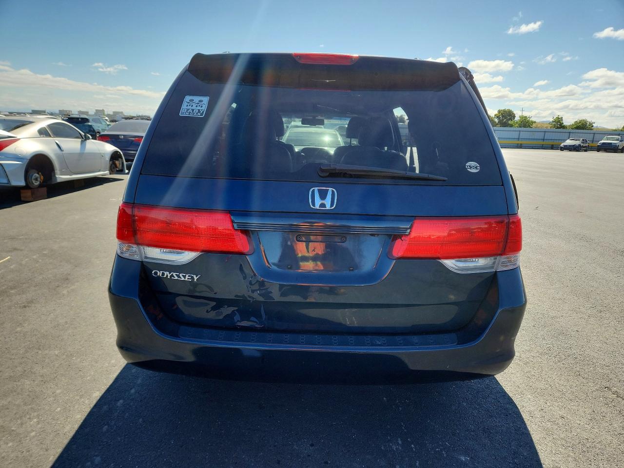 2010 Honda Odyssey Exl Синий vin: 5FNRL3H68AB091160
