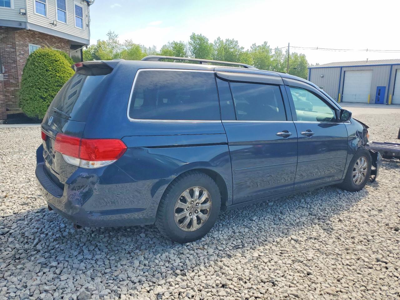 2010 Honda Odyssey Exl Blue vin: 5FNRL3H69AB052206