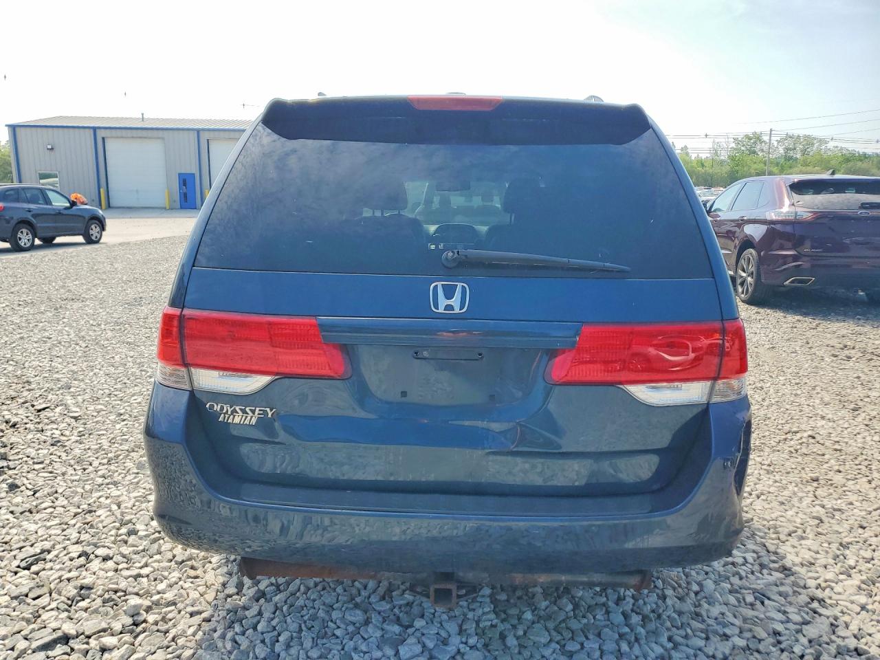 2010 Honda Odyssey Exl Blue vin: 5FNRL3H69AB052206