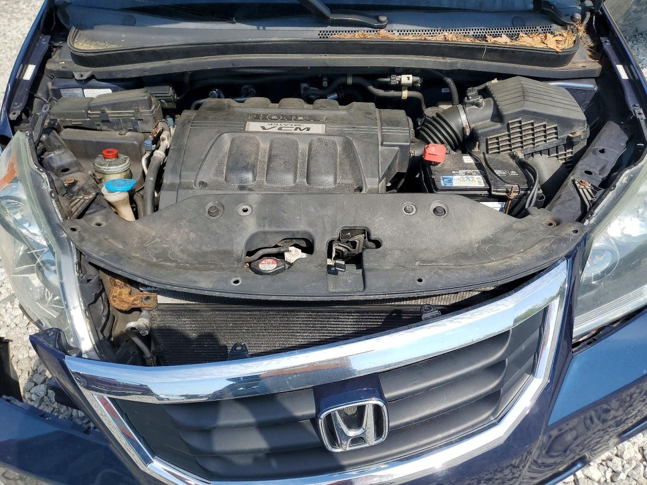 2010 Honda Odyssey Exl Blue vin: 5FNRL3H69AB052206