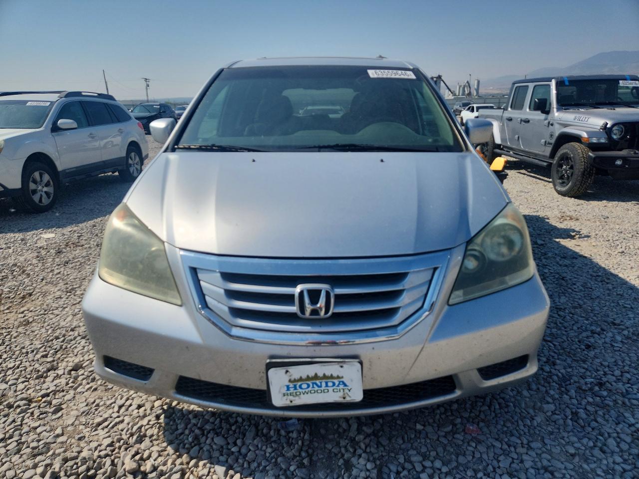 2010 Honda Odyssey Exl Silver vin: 5FNRL3H69AB052836