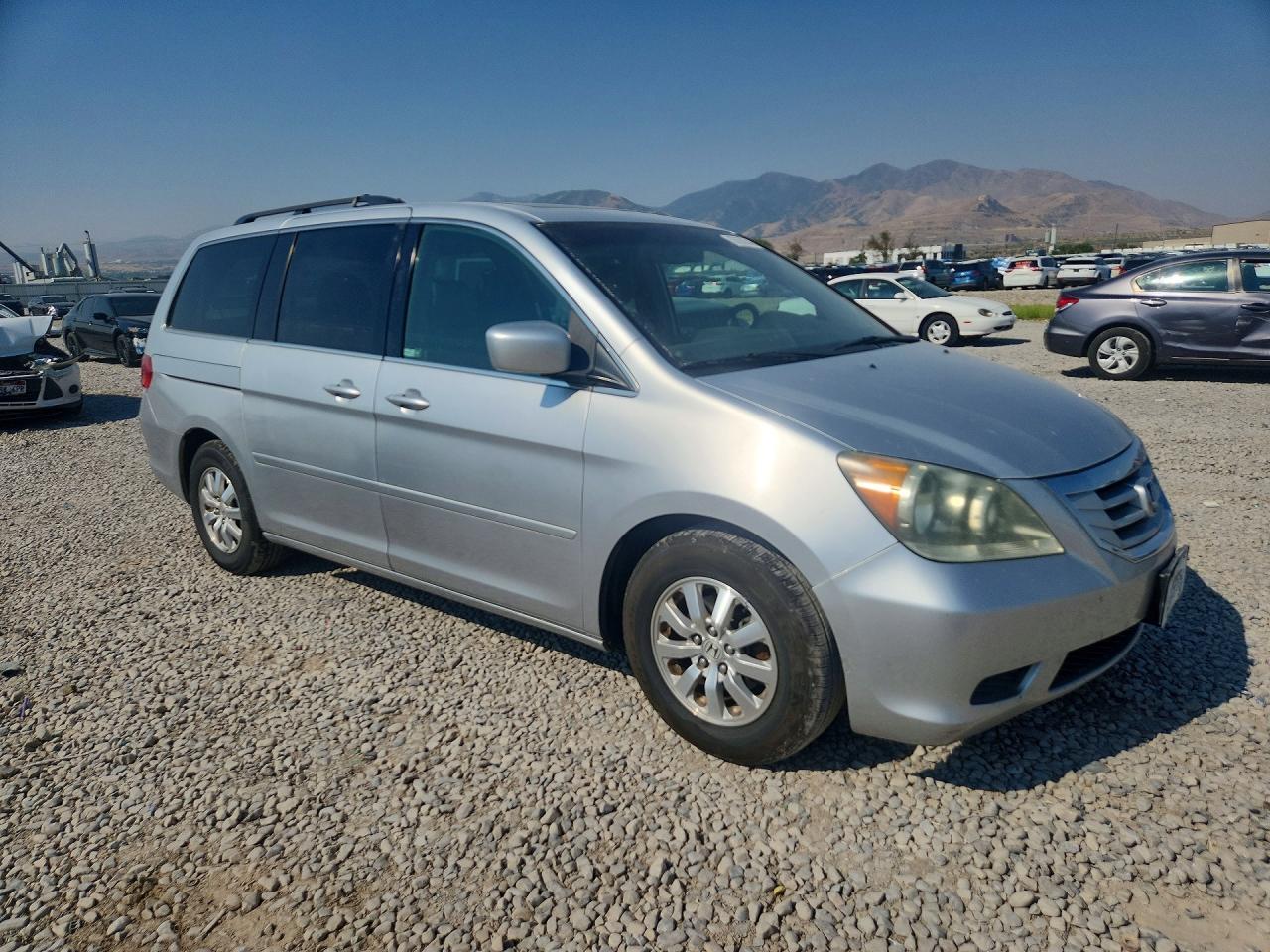 2010 Honda Odyssey Exl Silver vin: 5FNRL3H69AB052836