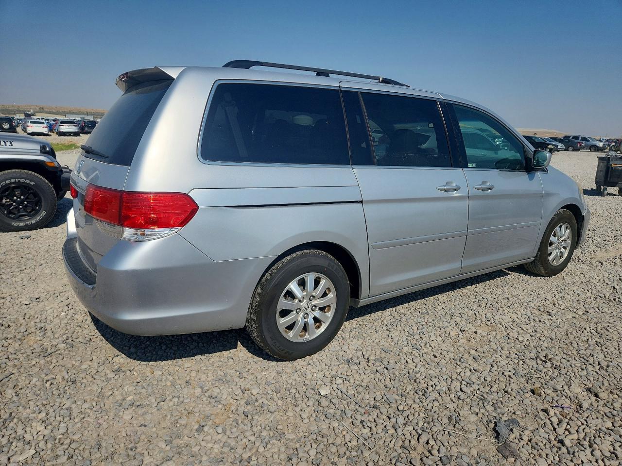 2010 Honda Odyssey Exl Silver vin: 5FNRL3H69AB052836