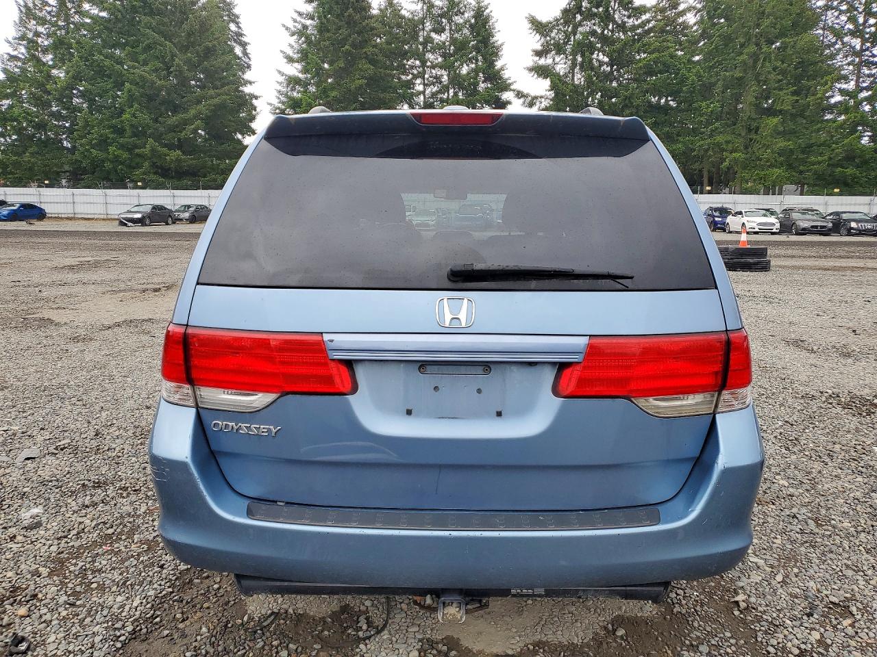 2010 Honda Odyssey Exl Blue vin: 5FNRL3H69AB056143