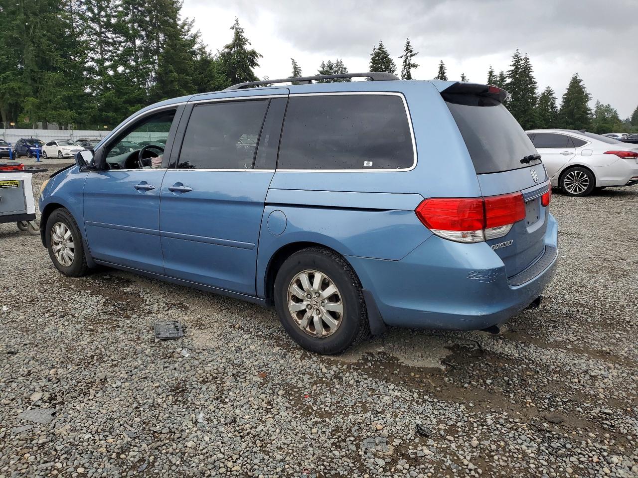 2010 Honda Odyssey Exl Blue vin: 5FNRL3H69AB056143