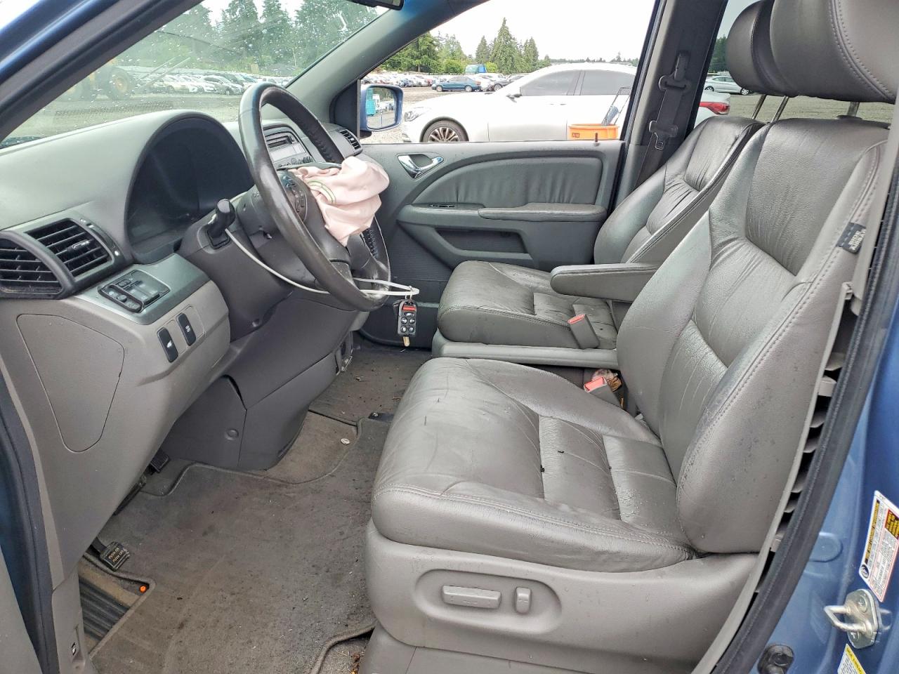 2010 Honda Odyssey Exl Blue vin: 5FNRL3H69AB056143