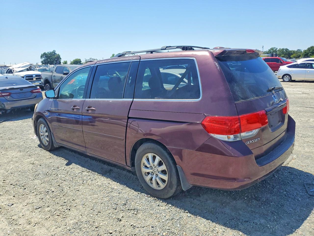 2010 Honda Odyssey Exl Red vin: 5FNRL3H6XAB033924