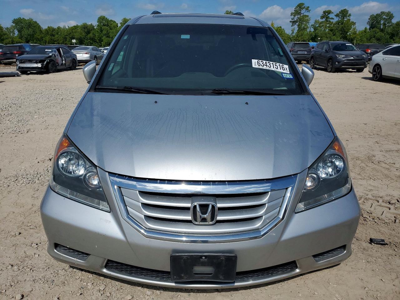 2010 Honda Odyssey Exl Silver vin: 5FNRL3H6XAB050240