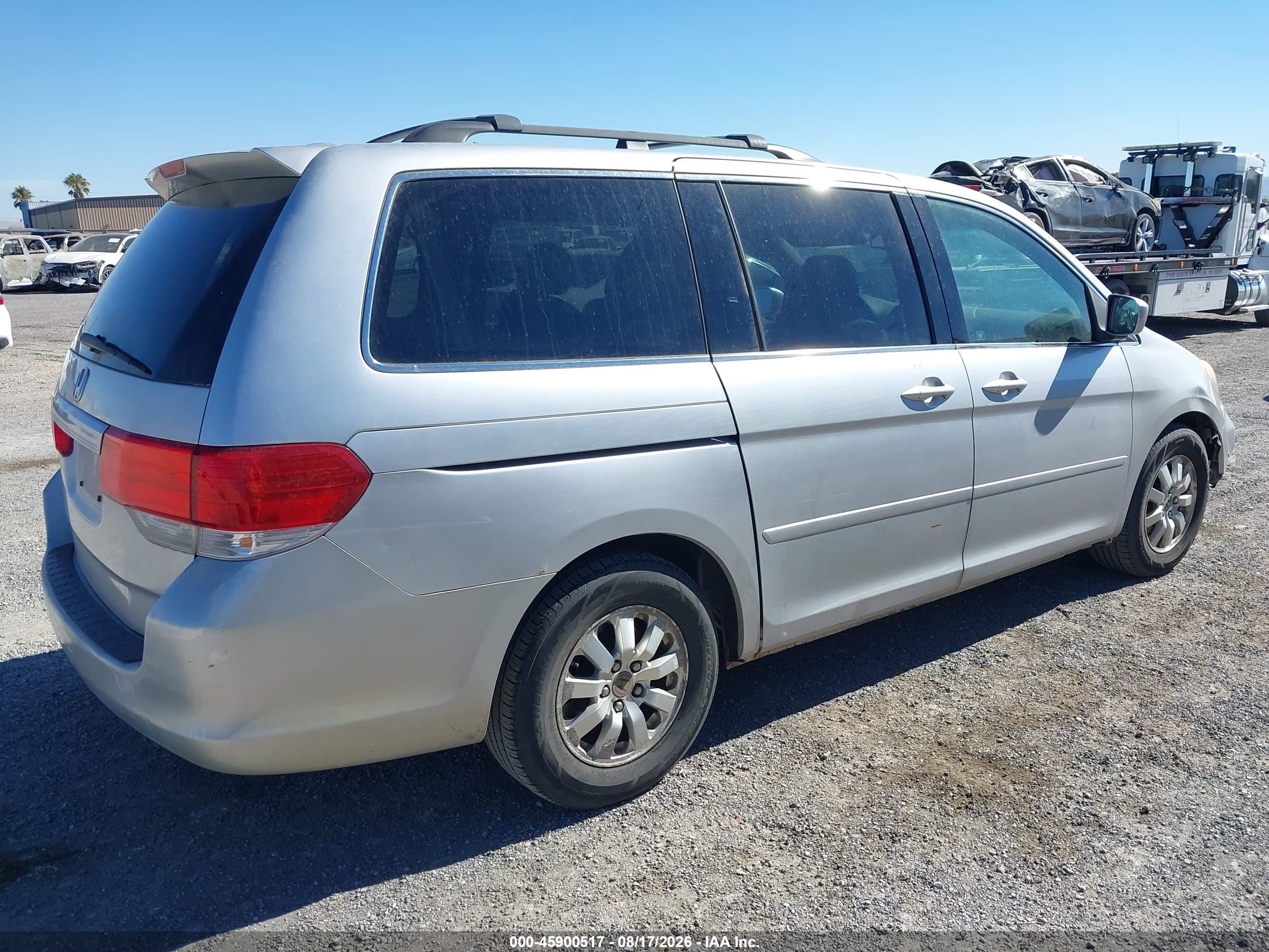 2010 Honda Odyssey Ex-l Silver vin: 5FNRL3H6XAB053171