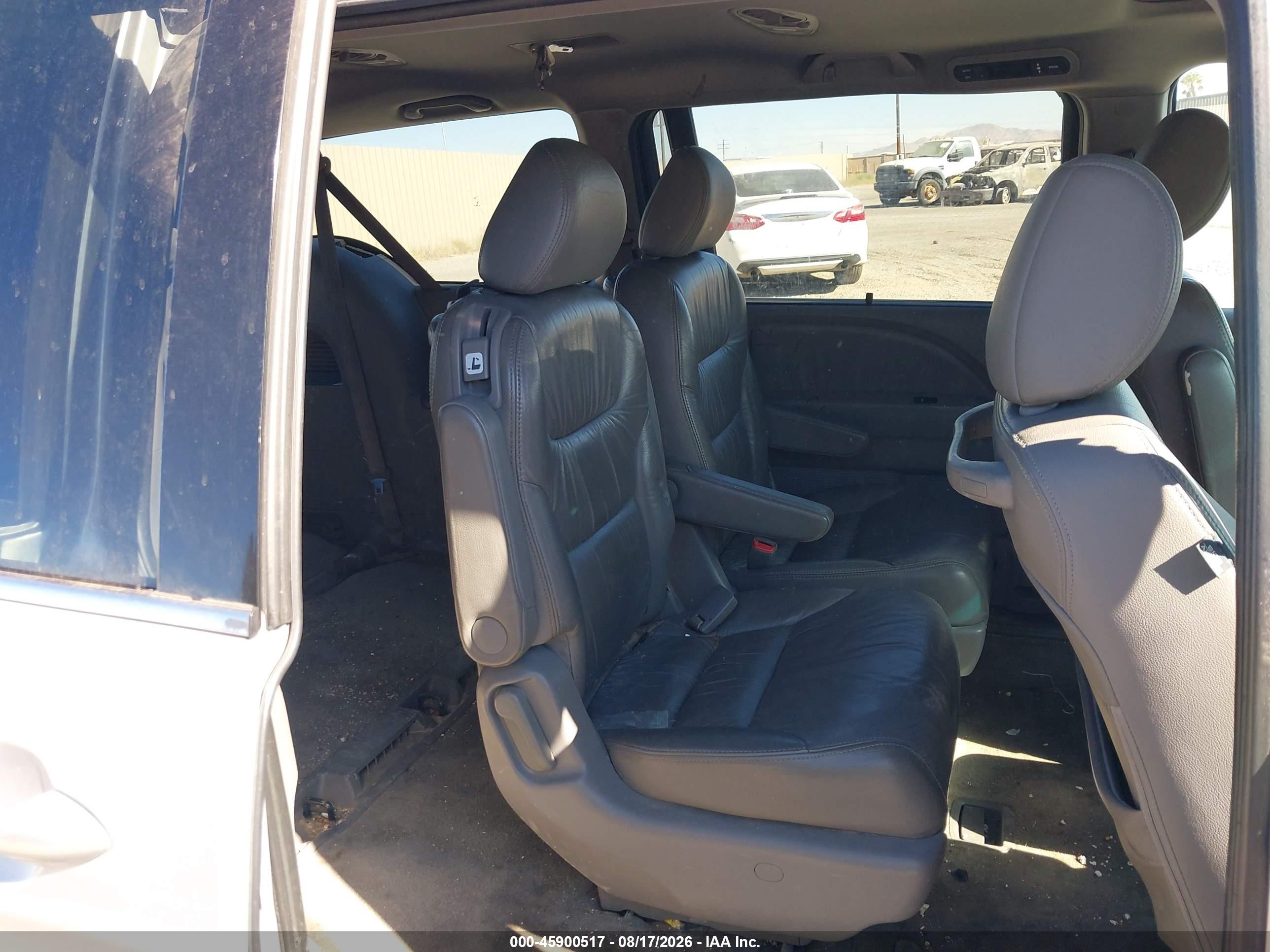 2010 Honda Odyssey Ex-l Silver vin: 5FNRL3H6XAB053171