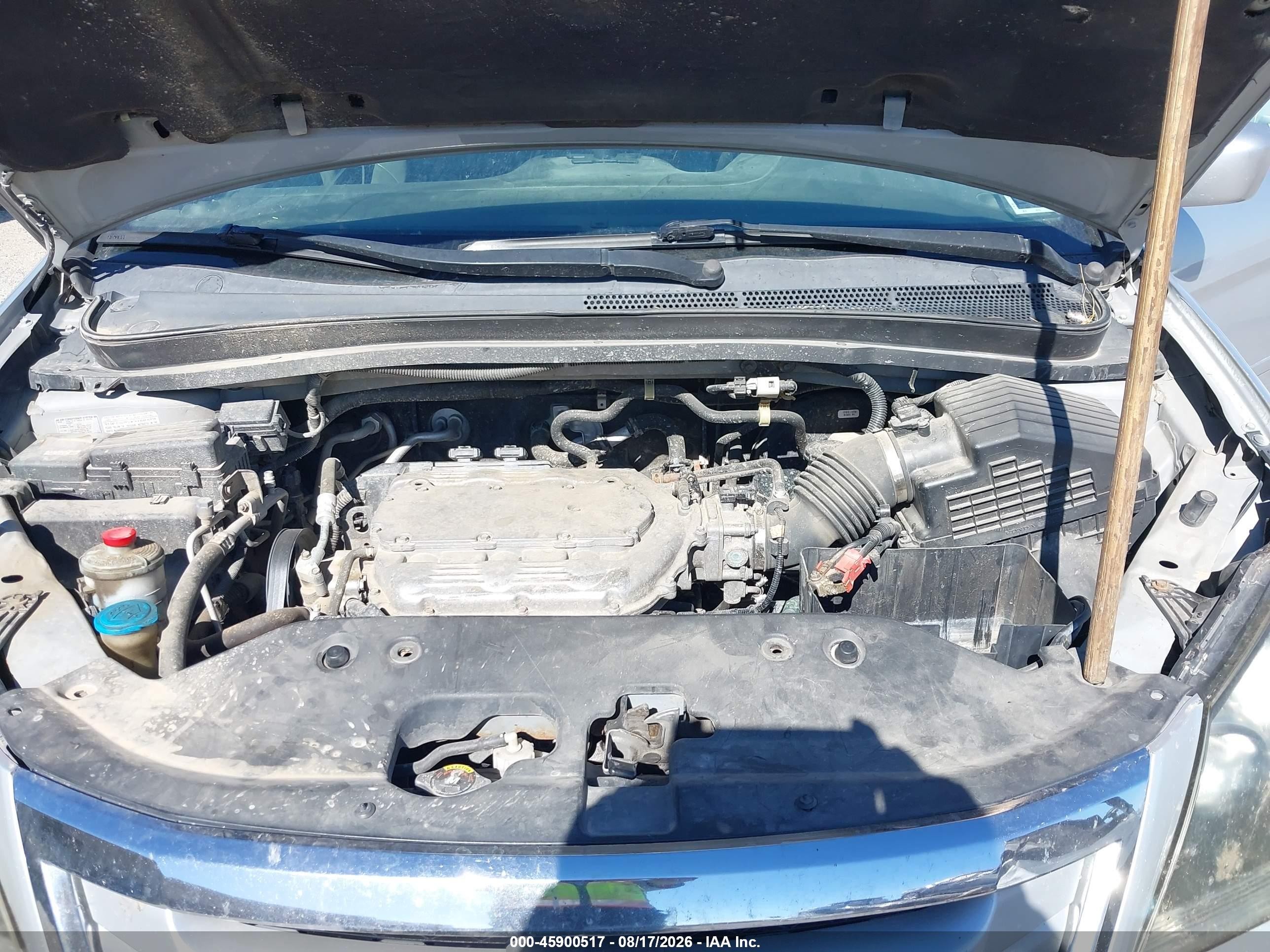 2010 Honda Odyssey Ex-l Silver vin: 5FNRL3H6XAB053171