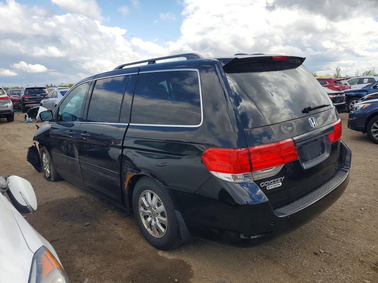2010 Honda Odyssey Exl Black vin: 5FNRL3H6XAB063182