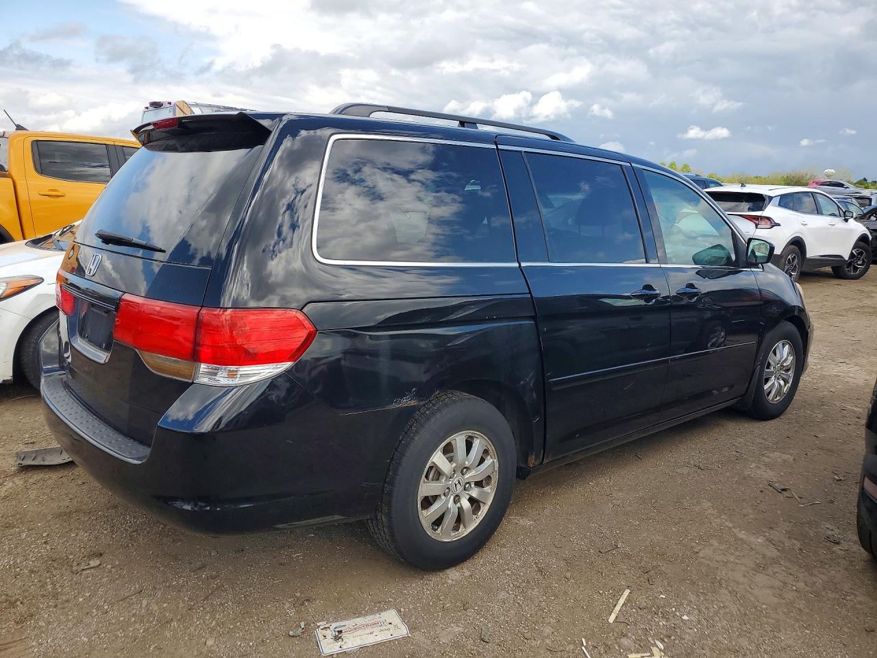 2010 Honda Odyssey Exl Black vin: 5FNRL3H6XAB063182