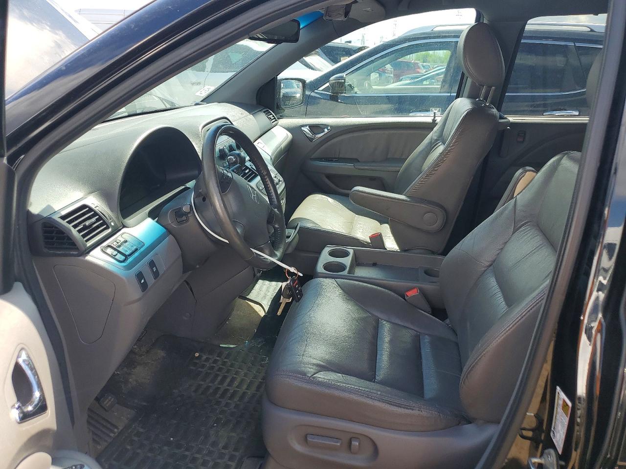 2010 Honda Odyssey Exl Black vin: 5FNRL3H6XAB063182