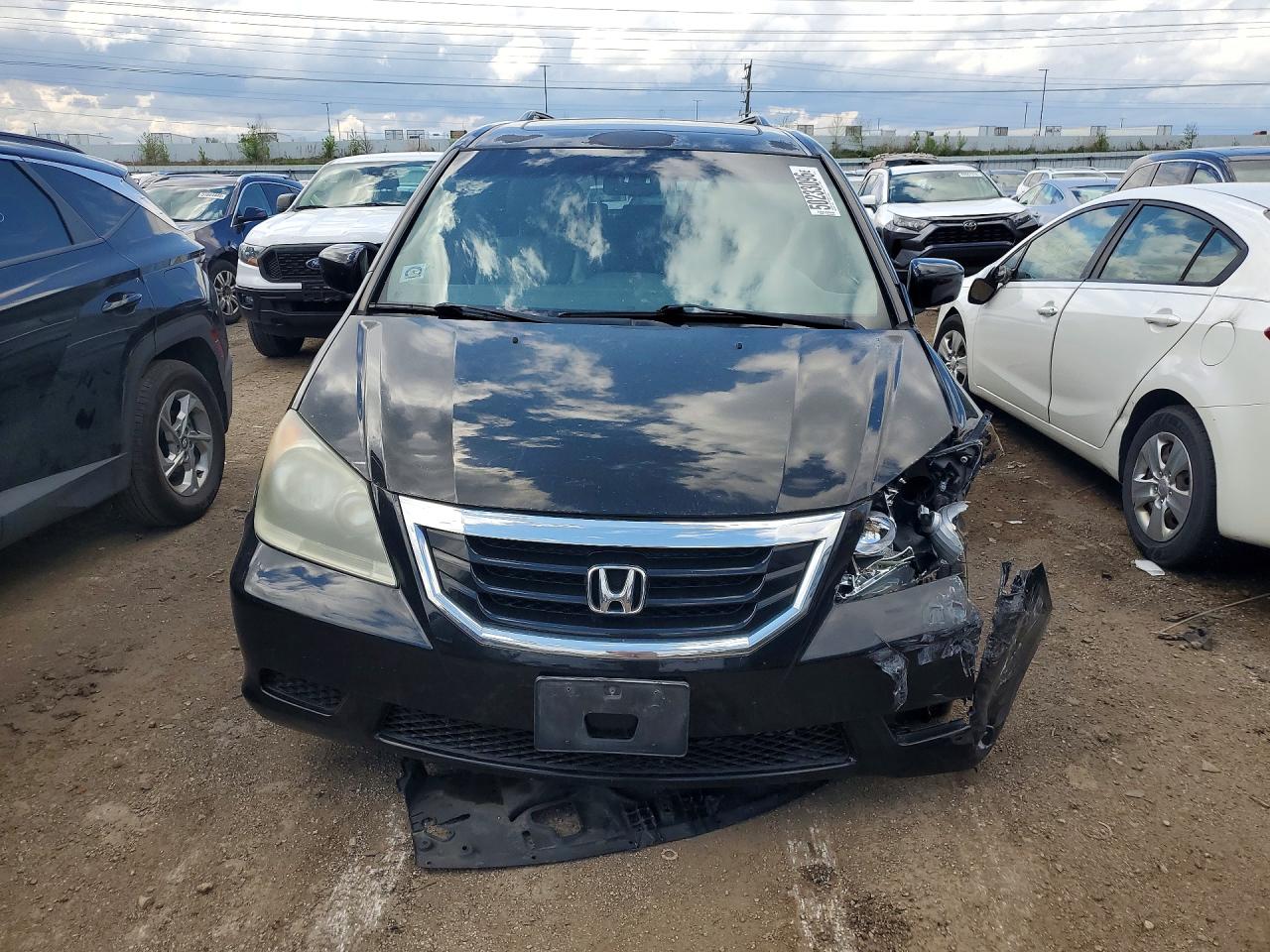 2010 Honda Odyssey Exl Black vin: 5FNRL3H6XAB063182