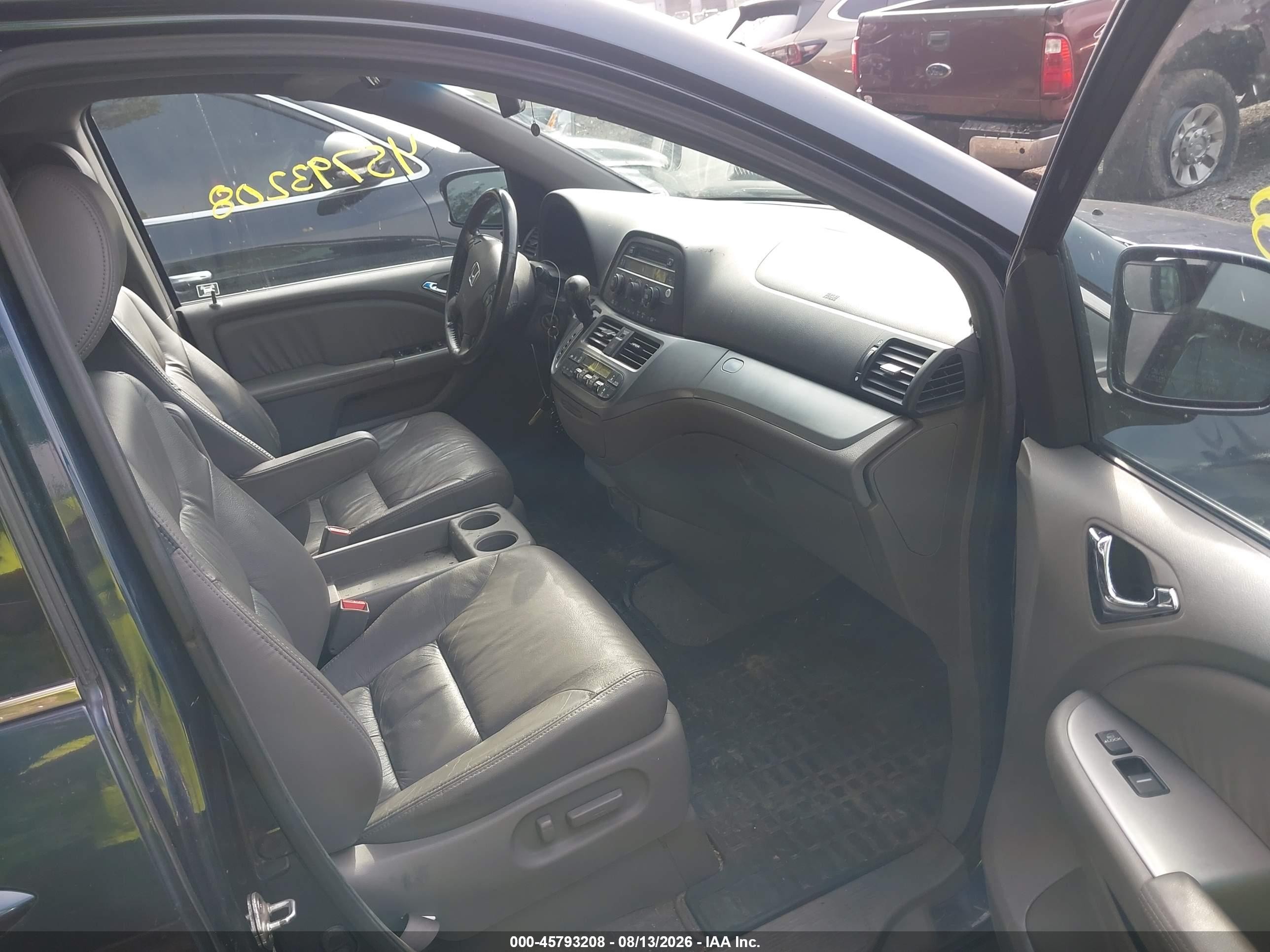 2010 Honda Odyssey Ex-l Brown vin: 5FNRL3H6XAB082640