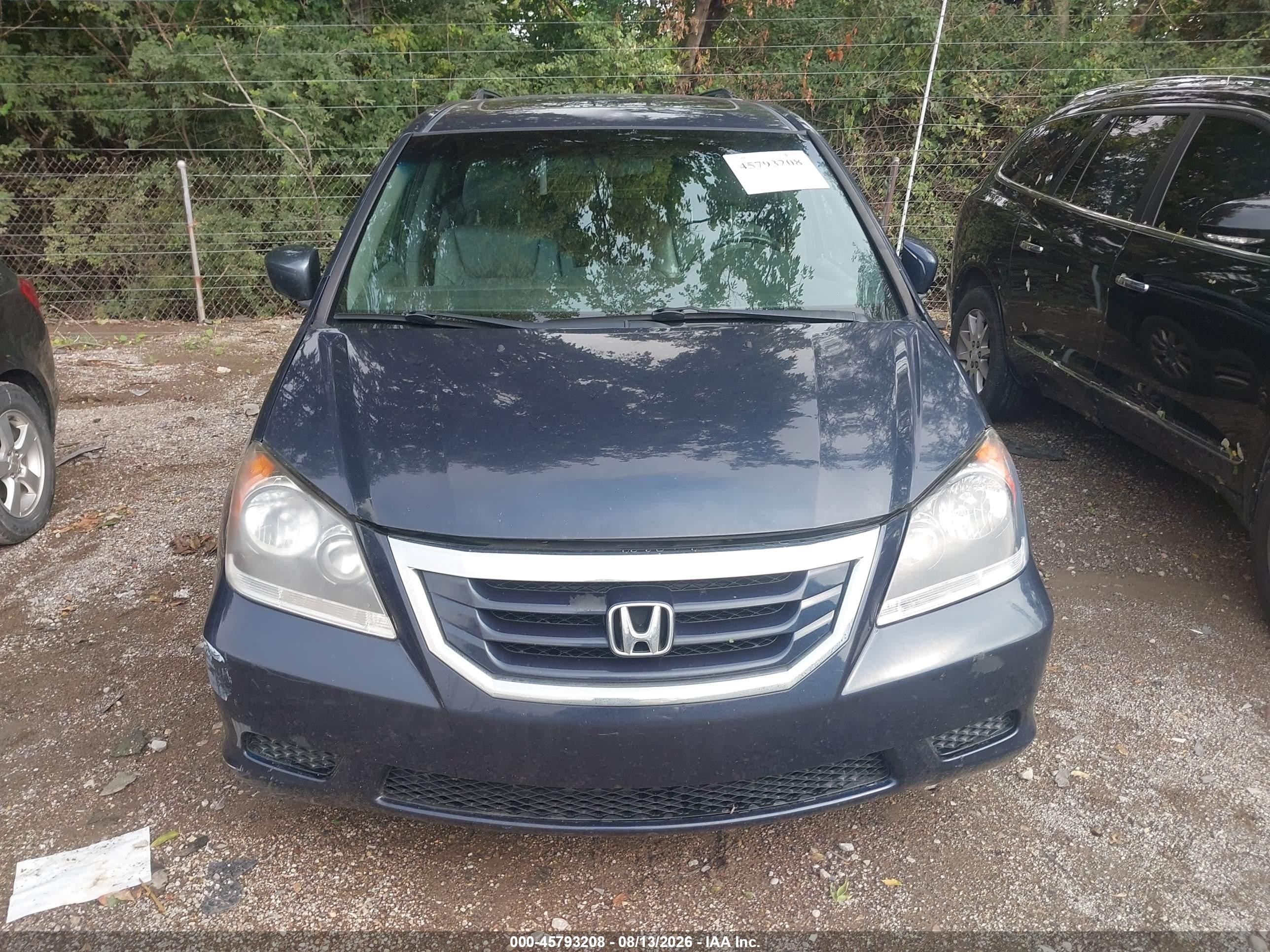 2010 Honda Odyssey Ex-l Brown vin: 5FNRL3H6XAB082640