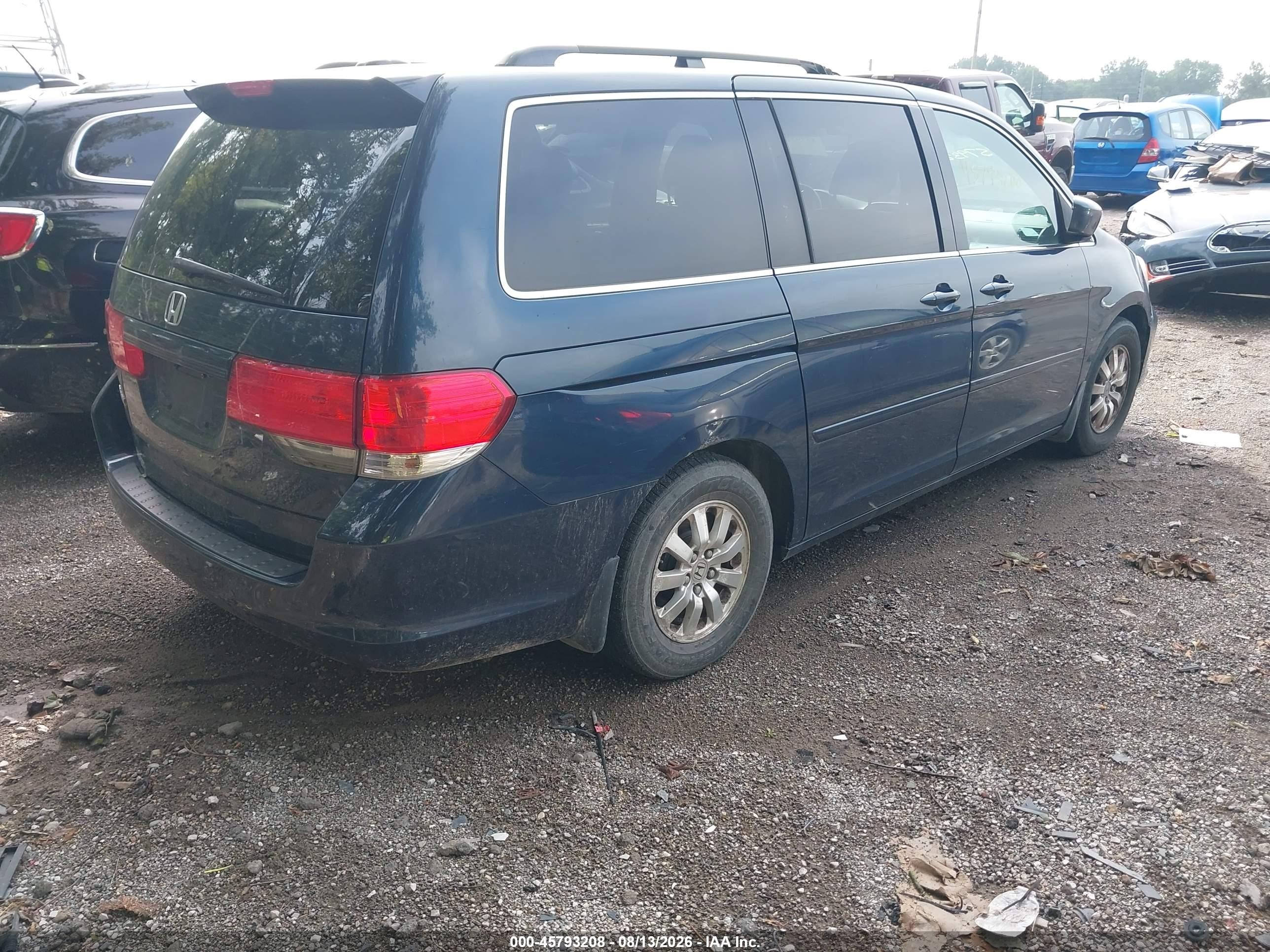 2010 Honda Odyssey Ex-l Brown vin: 5FNRL3H6XAB082640