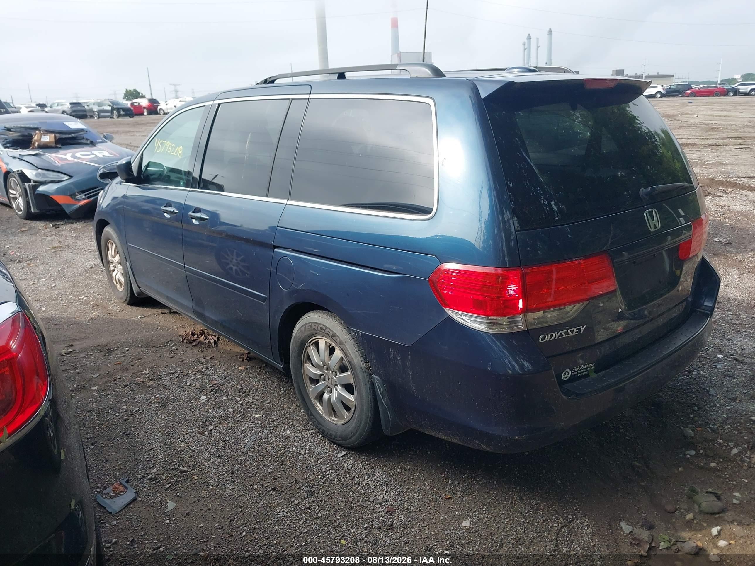 2010 Honda Odyssey Ex-l Brown vin: 5FNRL3H6XAB082640