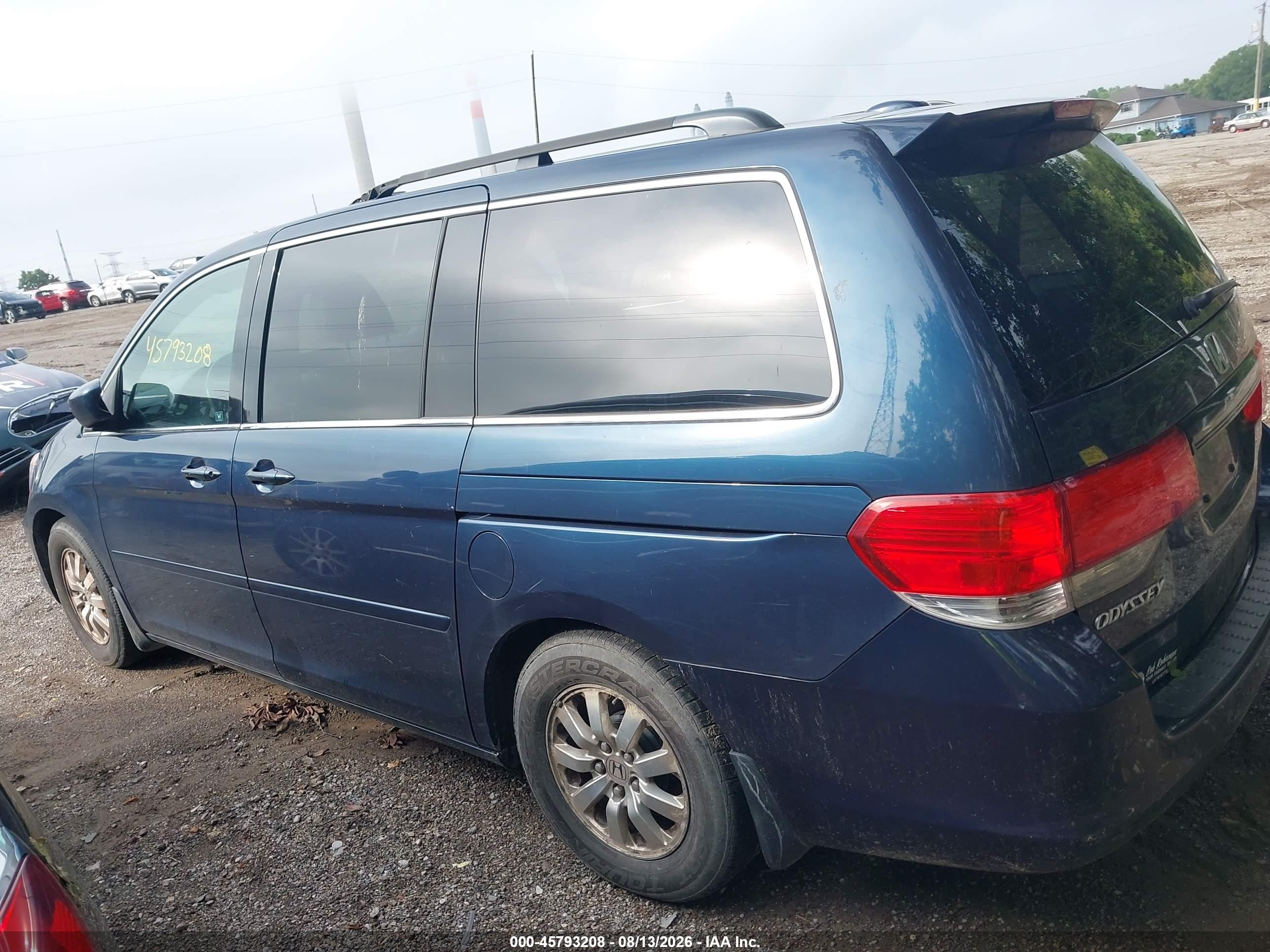 2010 Honda Odyssey Ex-l Brown vin: 5FNRL3H6XAB082640