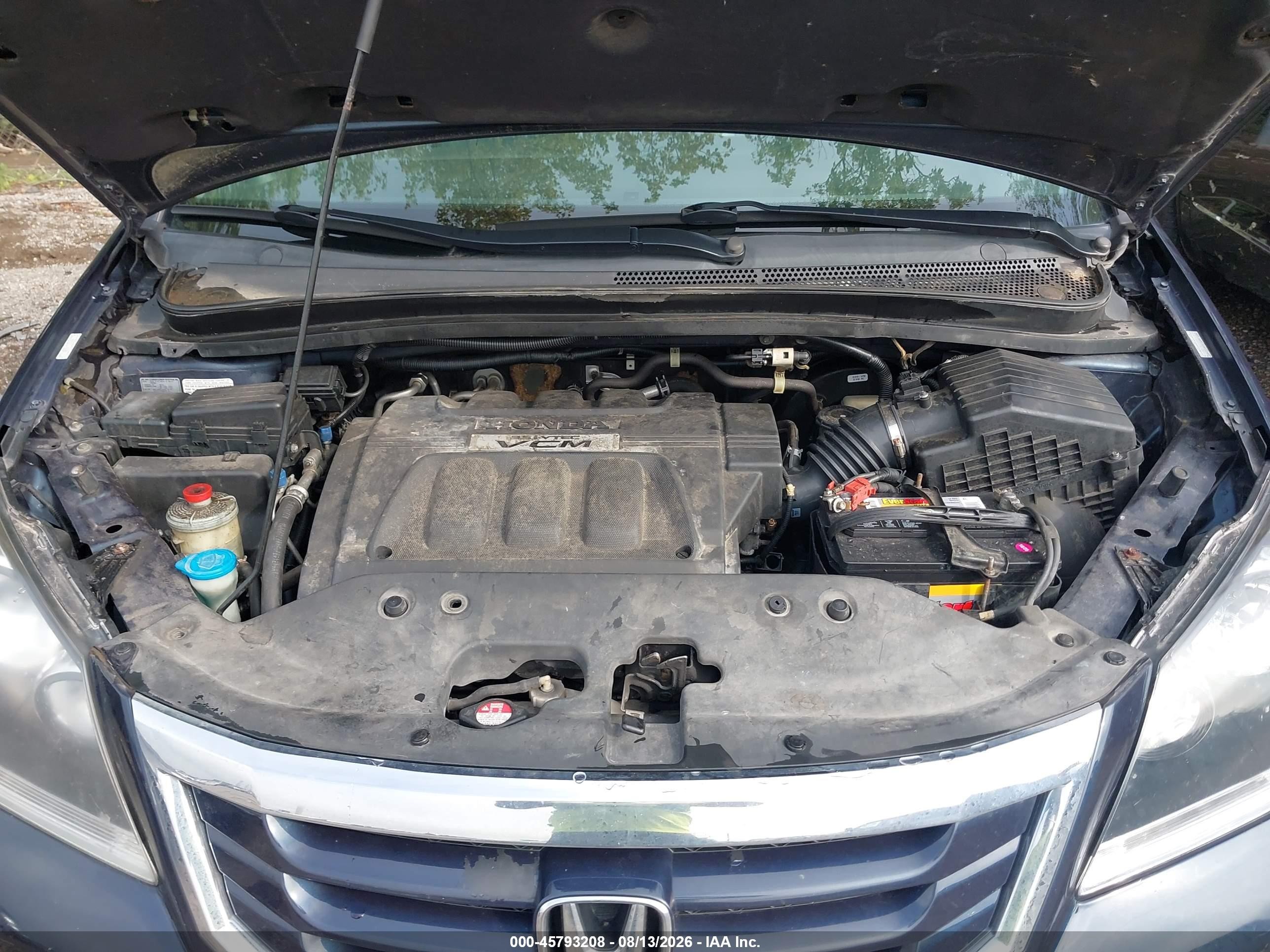 2010 Honda Odyssey Ex-l Brown vin: 5FNRL3H6XAB082640