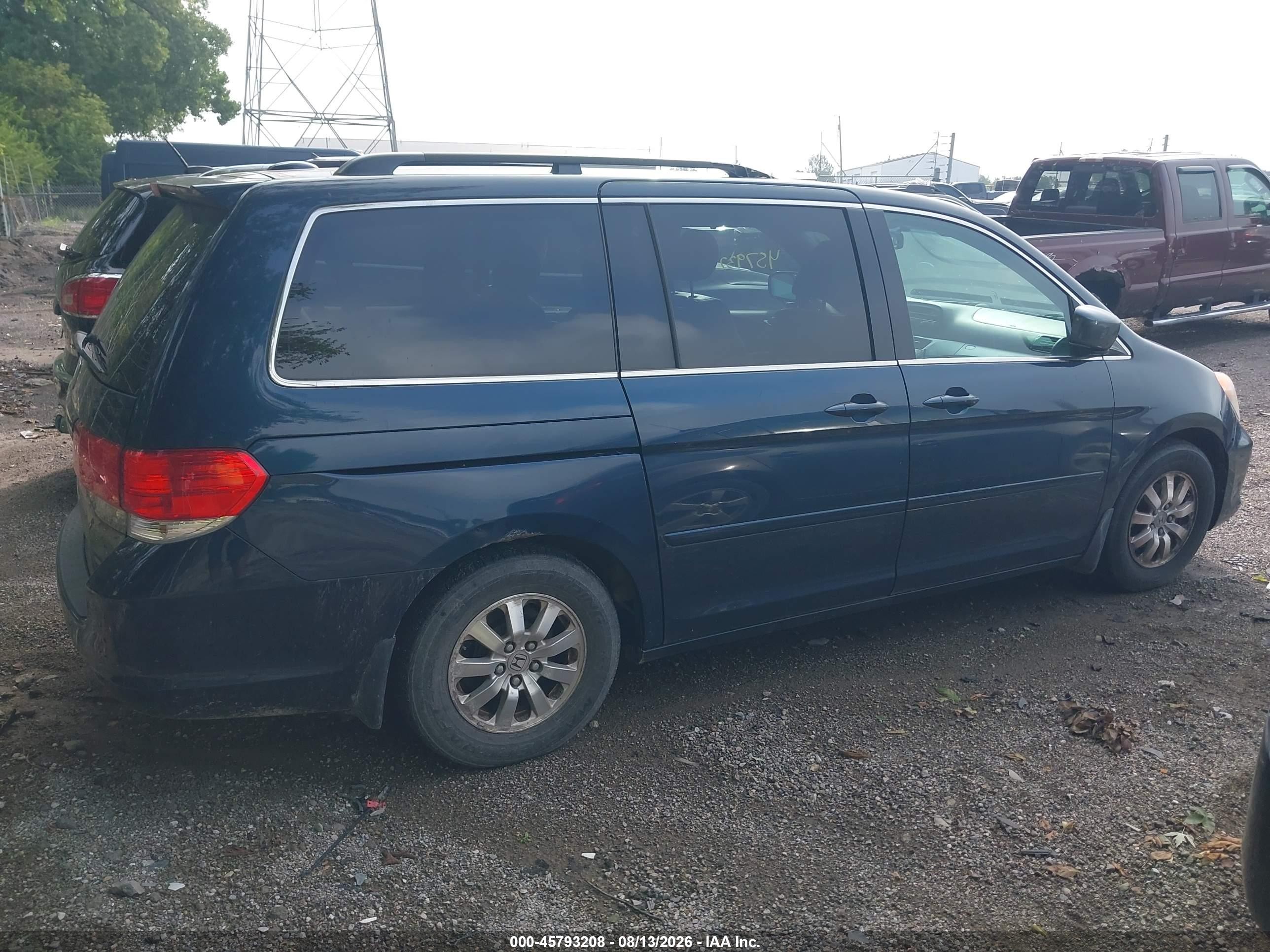 2010 Honda Odyssey Ex-l Brown vin: 5FNRL3H6XAB082640